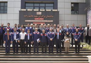 حضور هیأت مدیره صندوق بازنشستگی کشوری و هلدینگ صبا انرژی در شرکت فولاد اکسین خوزستان