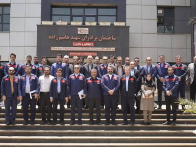 حضور هیأت مدیره صندوق بازنشستگی کشوری و هلدینگ صبا انرژی در شرکت فولاد اکسین خوزستان