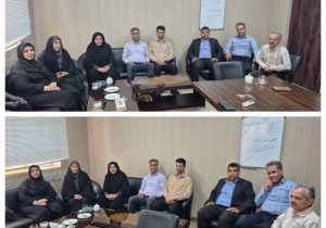 بازدید مسئولین کارگزینی تعاون روستایی خوزستان از شهرستان شوشتر