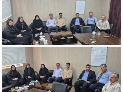 بازدید مسئولین کارگزینی تعاون روستایی خوزستان از شهرستان شوشتر
