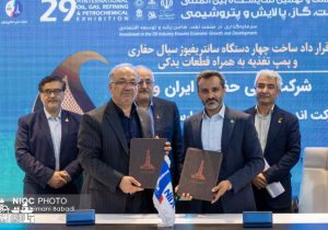 با هدف استفاده از توان سازندگان داخلی دو قرارداد ساخت تجهیزات کاربردی صنعت حفاری امضا شد