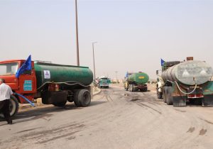 تداوم آبرسانی شرکت نفت و گاز اروندان به آبادان، خرمشهر و هویزه