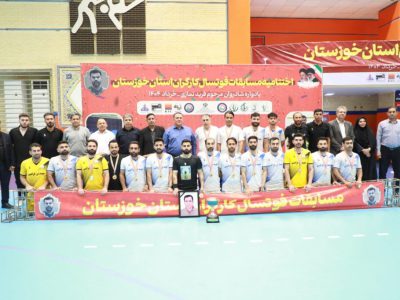 نیشکری‌ها قهرمان مسابقات فوتسال کارگران خوزستان شدند