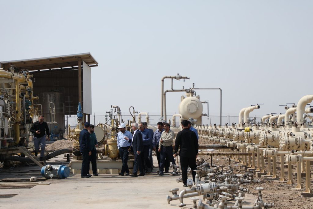 راهاندازی واحد تفکیکگر سیار نفت در آزادگان جنوبی با هدف احیای چاههای کمفشار 1 ac243