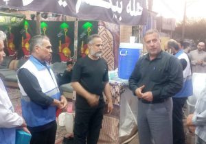 با حضور مدیرعامل شرکت آبفا اهواز انجام شد؛ پایش کیفی آب مواکب ابتدای مسیر طریق‌الحسین (ع)