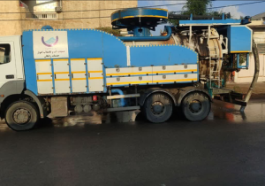 لایروبی و صفحهکشی بیش از ۳۸ کیلومتر از خطوط شبکه فاضلاب اهواز