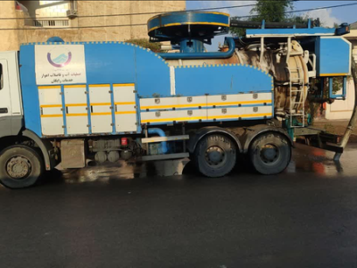 لایروبی و صفحهکشی بیش از ۳۸ کیلومتر از خطوط شبکه فاضلاب اهواز