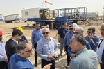 بازدید مدیرعامل شرکت نفت و گاز اروندان از میدان آزادگان جنوبی/ پیگیری میدانی روند پروژههای افزایش تولید نفت در اروندان