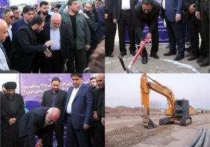 عملیات اجرایی آبرسانی به ۱۱ روستای مسیر رامشیر – امیدیه آغاز شد