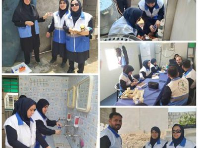 آبفا خوزستان پیشرو در تضمین کیفیت بهداشتی آب آشامیدنی زائران در مرزهای شلمچه و چذابه ؛پایش شبانه روزی آب شرب مواکب مرز شلمچه و چذابه