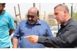 بازدید مدیرعامل آبفا اهواز از کوی مهدیس جهت بررسی پایداری آب