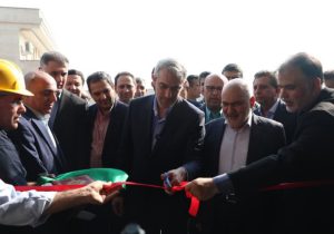 بهرهبرداری از شرکت فولاد پخش اهواز با حضور وزیر اقتصاد