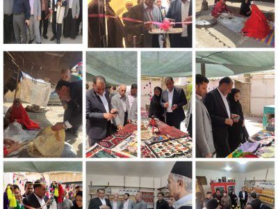 افتتاح روستا بازار شهرستان مسجد سلیمان به مناسبت هفته دولت