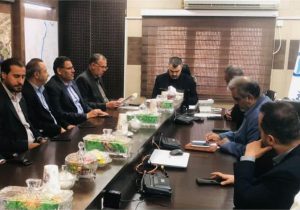 نشست نماینده مردم شریف اهواز، باوی، کارون و حمیدیه در مجلس شورای اسلامی با مدیرعامل شرکت آب و فاضلاب اهواز