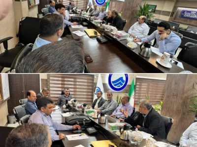 نشست مدیرعامل شرکت آبفا اهواز با امور آبفا کارون برگزار شد