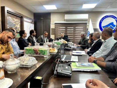 نشست مدیرعامل شرکت آبفا اهواز با امور آبفا باوی