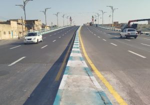 تعریض پل راهنمایی و رانندگی‌اهواز به بهره برداری رسید