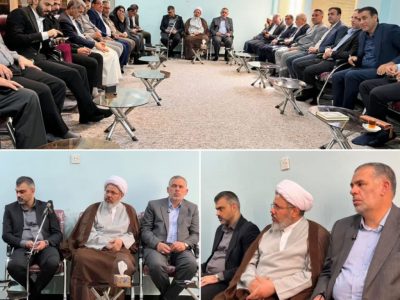 برگزاری نشست مردمی مدیرعامل آبفای اهواز با حضور نماینده مردم اهواز، حمیدیه، باوی و کارون در دفتر امام جمعه ویس