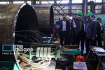 گزارش تصویری از بازدید معاون صندوق بازنشستگی از شرکت لوله‌سازی اهواز
