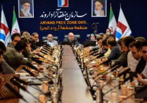 تولیدکنندگان در خط مقدم اقتصاد؛ مطالبه‌گری بخش خصوصی در نشست با مشاور رئیس‌جمهور در اروند