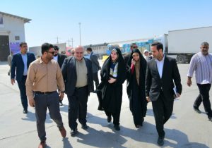 حضور مشاور رئیس‌جمهور در مرز شلمچه و بررسی ظرفیت‌های اقتصادی منطقه