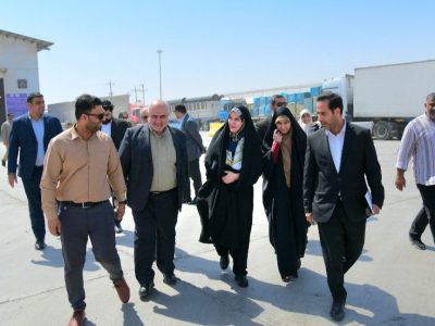 حضور مشاور رئیس‌جمهور در مرز شلمچه و بررسی ظرفیت‌های اقتصادی منطقه