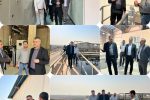 بازدید مدیرعامل شرکت آب و فاضلاب اهواز از تصفیه‌خانه فاضلاب شرق