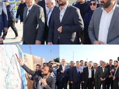 بازدید معاون اجرایی رئیس جمهور از پروژه جامع فاضلاب اهواز