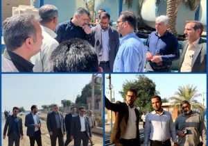 آغاز عملیات اجرایی خط انتقال سه کیلومتری آب خام تأسیسات شهدای ام‌الغریب