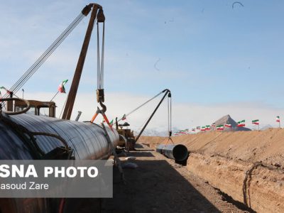 آغاز اجرای خط انتقال آب خام تاسیسات شهدای ام‌الغریب/ آب ۳۶ روستای باوی پایدار می‌شود