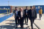 بازدید استاندار خوزستان از ایستگاه پمپاژ فاضلاب ملی‌راه اهواز