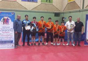 قهرمانی و نایب قهرمانی زیر ۱۵ ساله های نفت و گاز مارون