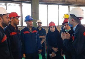 گشت VIP در شرکت فولاد اکسین خوزستان برگزار شد