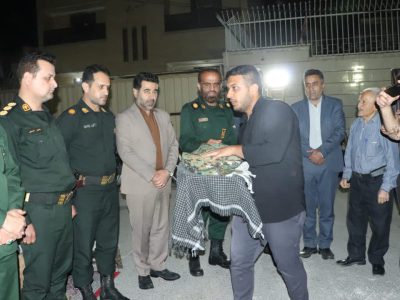 میز خدمت شهرداری منطقه هفت به مناسبت هفته بسیج