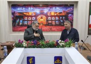 دیدار مدیر عامل نفت و گاز مارون با فرمانده مرکز بسیج شهید تندگویان