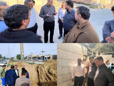 اقدام عملی شرکت آبفای اهواز در جهت تقویت فشار آب مناطق شرقی کوت عبدالله