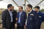بازدید مدیرعامل آب و فاضلاب استان خوزستان از اسکله آبرسانی گروه ملی صنعتی فولاد ایران