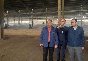 پایش مستمر تولید و نظارت بر روند ورود مواد اولیه توسط مدیرعامل گروه ملی صنعتی فولاد ایران