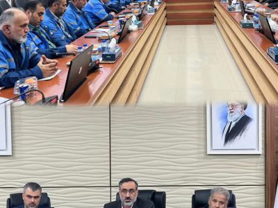 تقویت هماهنگی میان آبفا و شهرداری اهواز در آستانه بارندگی‌