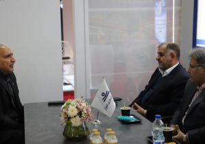 بازدید مدیرعامل سازمان آب و برق خوزستان از غرفه شرکت لولهسازی اهواز