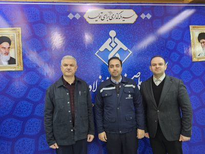 بازدید ریاست دانشگاه آزاد اسلامی استان خوزستان از مجموعه گروه ملی صنعتی فولاد ایران