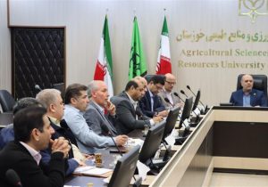 تأکید بر گسترش همکاری‌های علمی، پژوهشی و محیط‌زیستی در نشست اروندان و دانشگاه علوم کشاورزی خوزستان