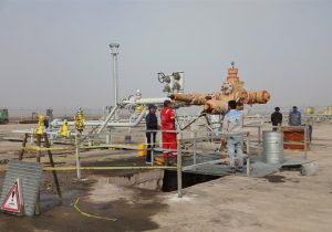 چاه شماره ۳۵ دارخوین وارد مدار تولید شد