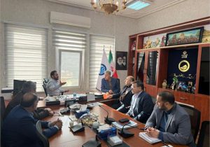 دیدار مشاور امور ایثارگران شرکت مهندسی آب و فاضلاب کشور با مدیر عامل شرکت آب و فاضلاب خوزستان