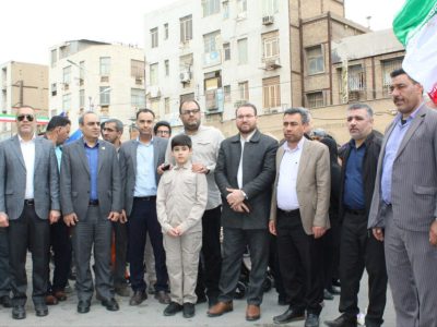 تجدید میثاق خانواده فولاد اکسین خوزستان با آرمان های انقلاب در یوم الله ۲۲ بهمن