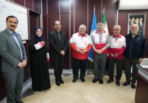 مدیرعامل نفت و گاز مارون عضو افتخاری هلال احمر شد