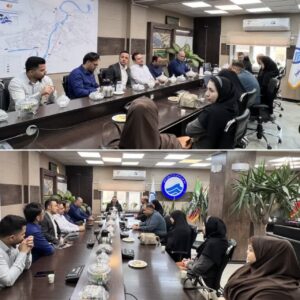 دیدار مدیرعامل شرکت آبفا اهواز با کارکنان روابط عمومی