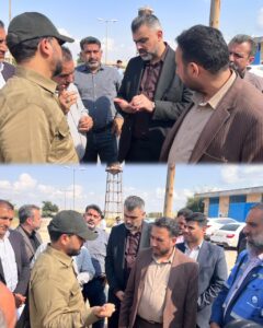 بازدید از تأسیسات آبرسانی دهکده با هدف ارتقای ظرفیت و بهبود خدمات‌رسانی
