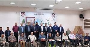 دیدار مدیر عامل نفت و گاز مارون با جانبازان نخاعی خوزستان