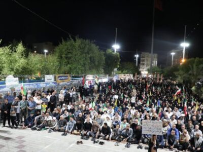 تجلیل از مدیرعامل شركت نفت و گاز اروندان در مراسم سالروز آزادسازی خرمشهر